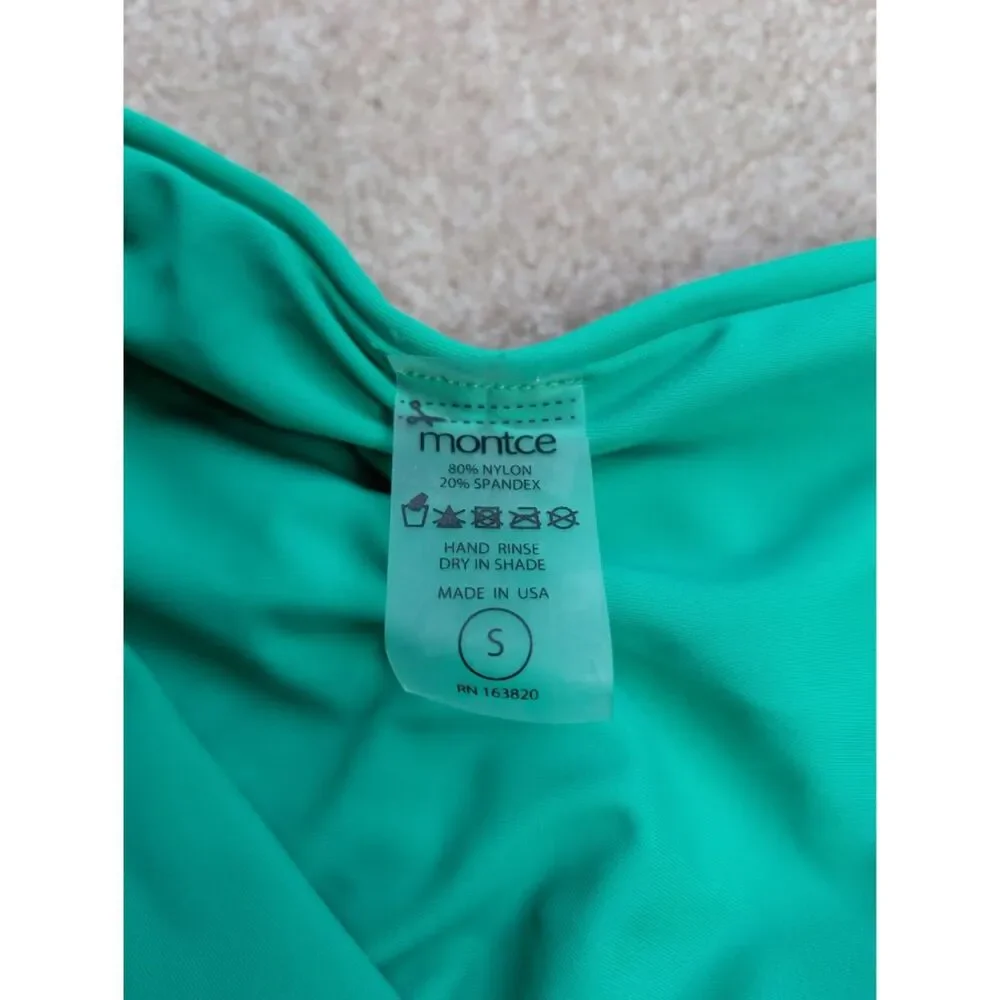 NWT Montce Paula Bikini Bottom Verde size Small